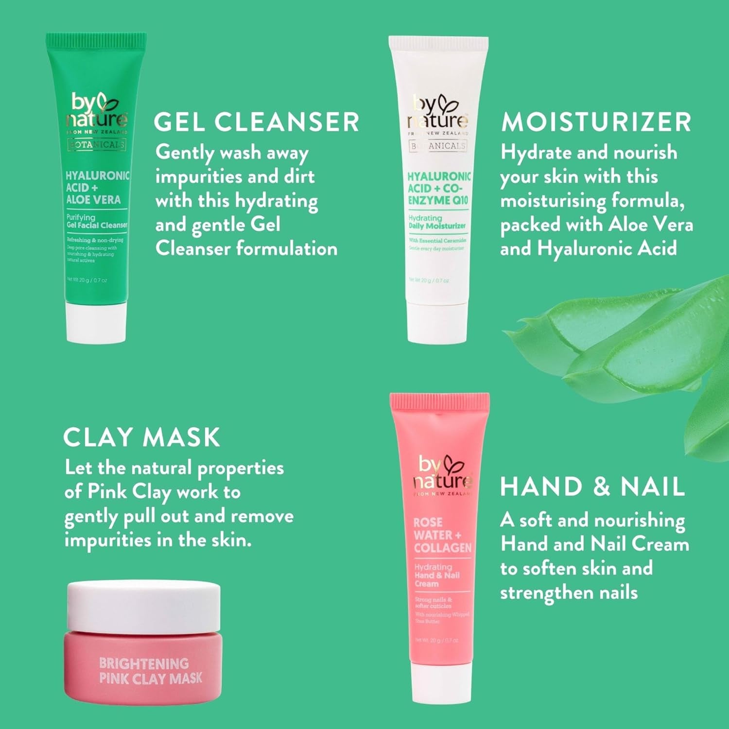 Essentials Skincare Minis Sampler - Travel Size Skincare Gift Set & Kits